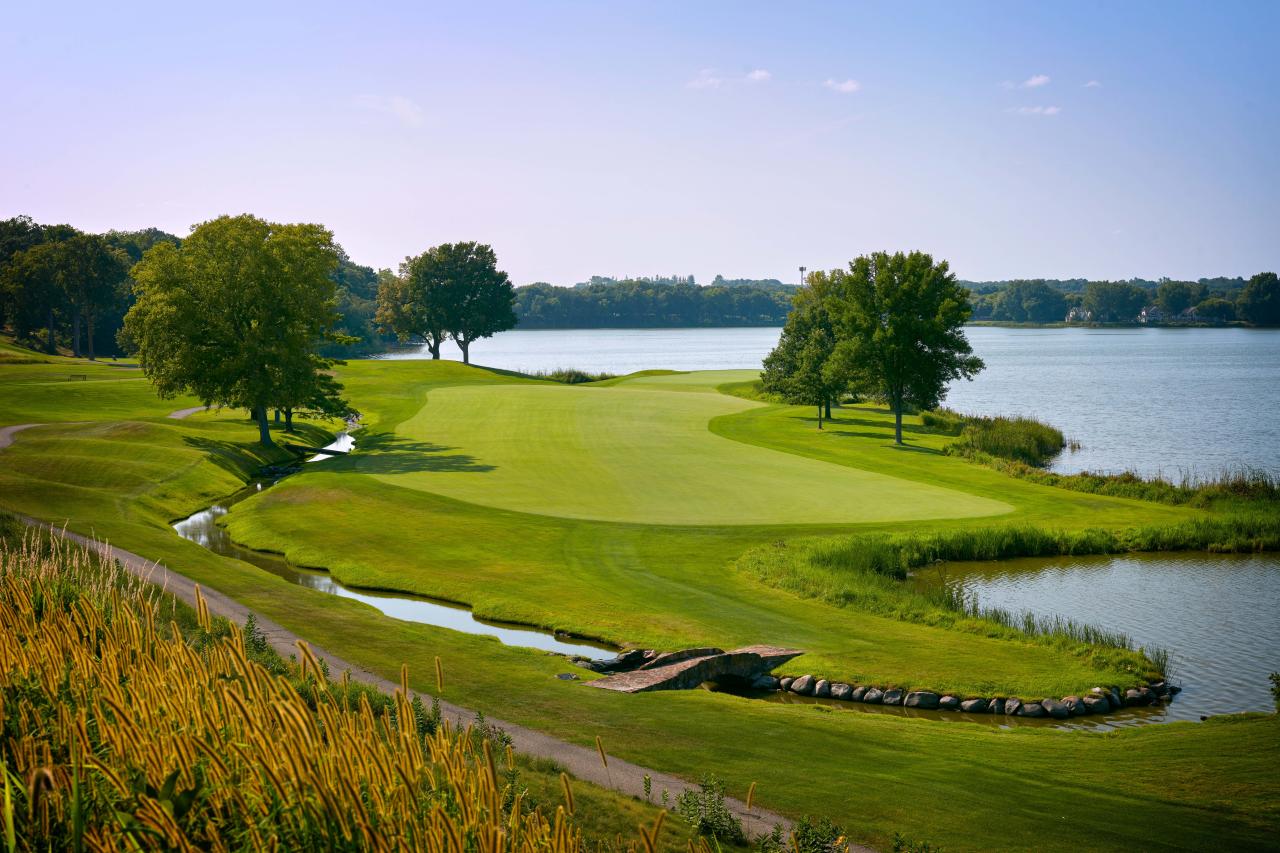 Hazeltine National Golf Club Courses Golf Digest